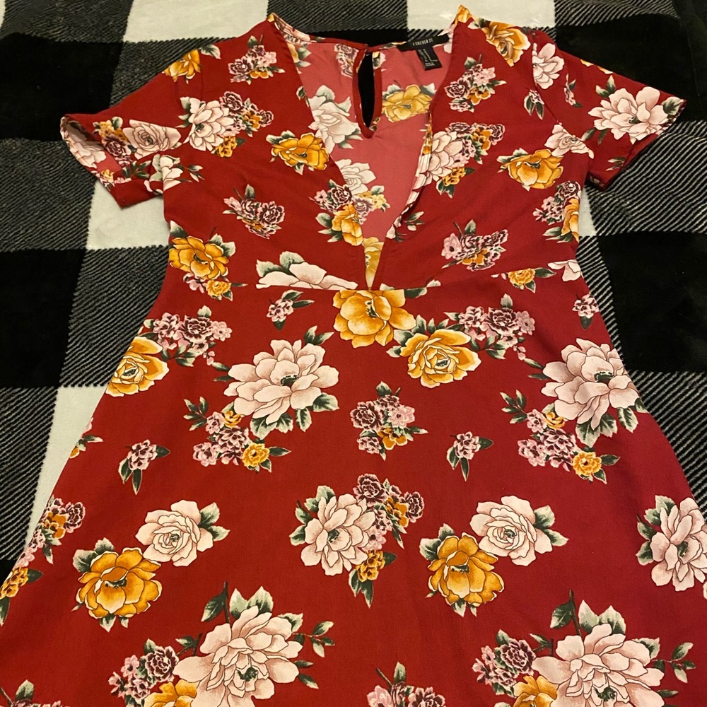 Forever 21 floral dress